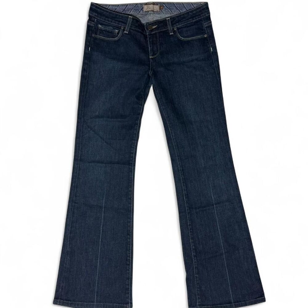 Paige Y2K Low Rise Dark Wash Bootcut Jeans Women’s Size 29 Denim Pants